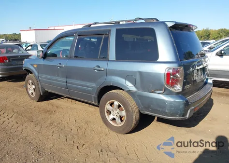 2008 Honda Pilot Ex-L из США, поврежденный, VIN 5FNYF18668B018368